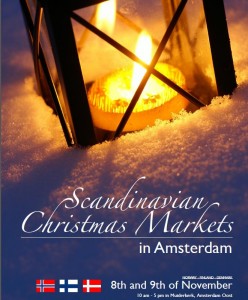 gezamenlijke scandinavische kerstmarkt