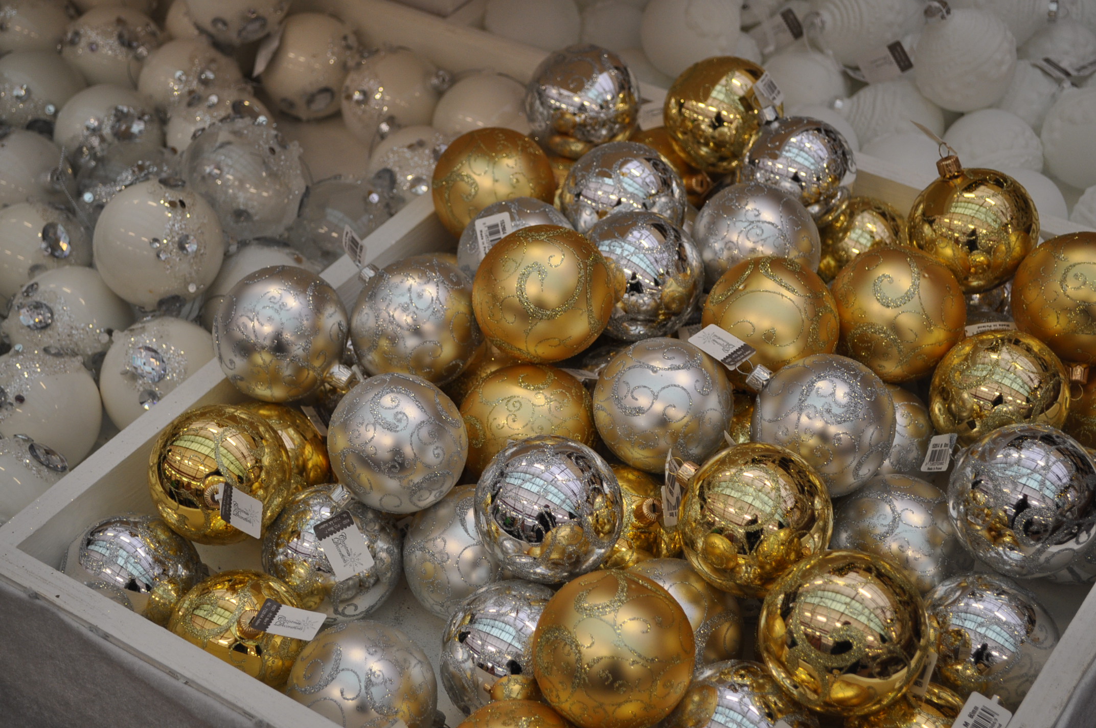 Kersttrends Glamourous Wit Goud
