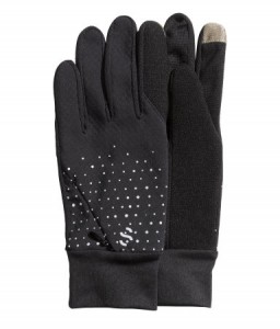 Hardloophandschoen met touch materiaal, H&M, € 9,99