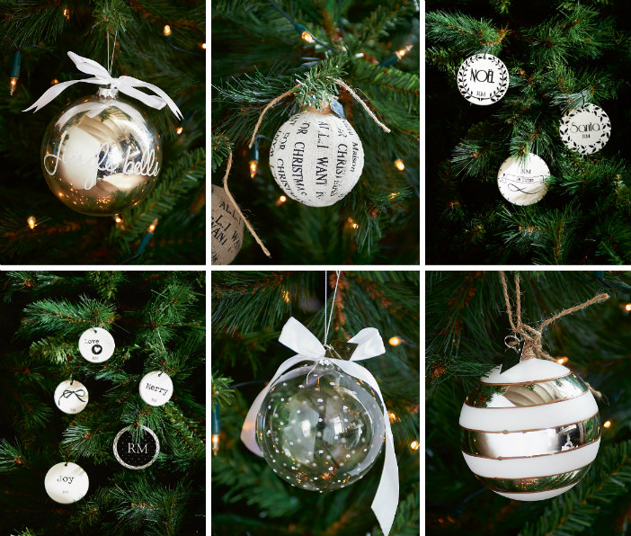collage kerstballen riviera maison 2015