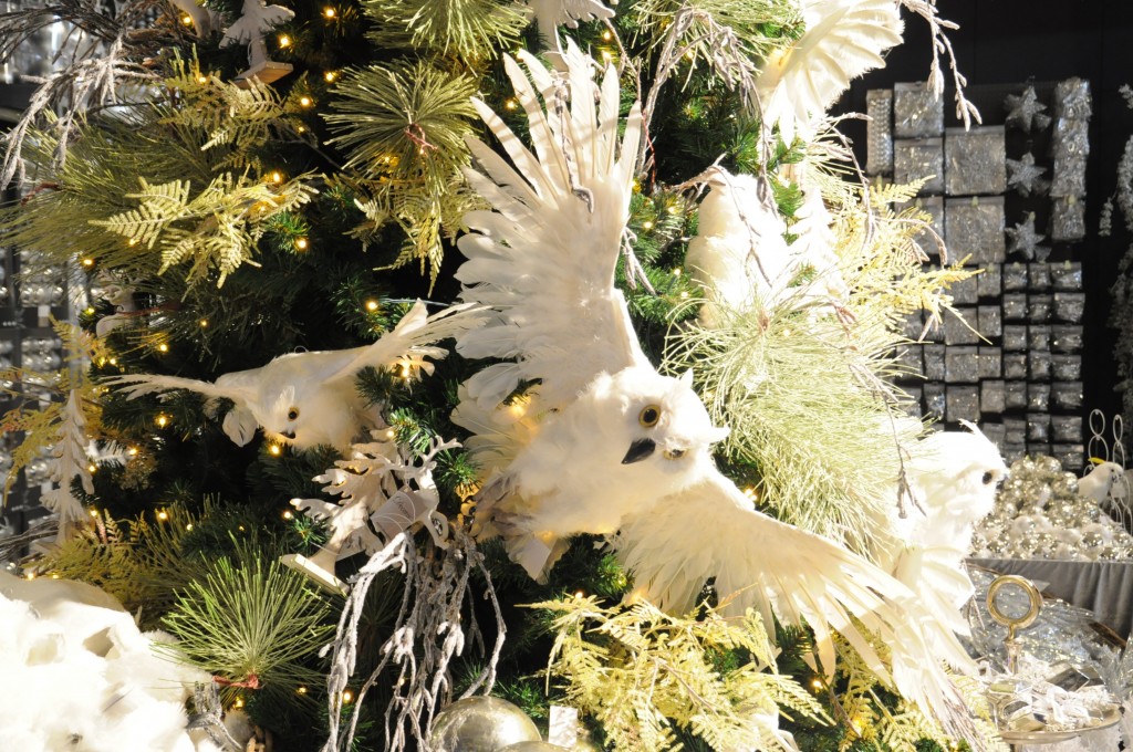 kerst trends 2015 vogels veren kerstboom
