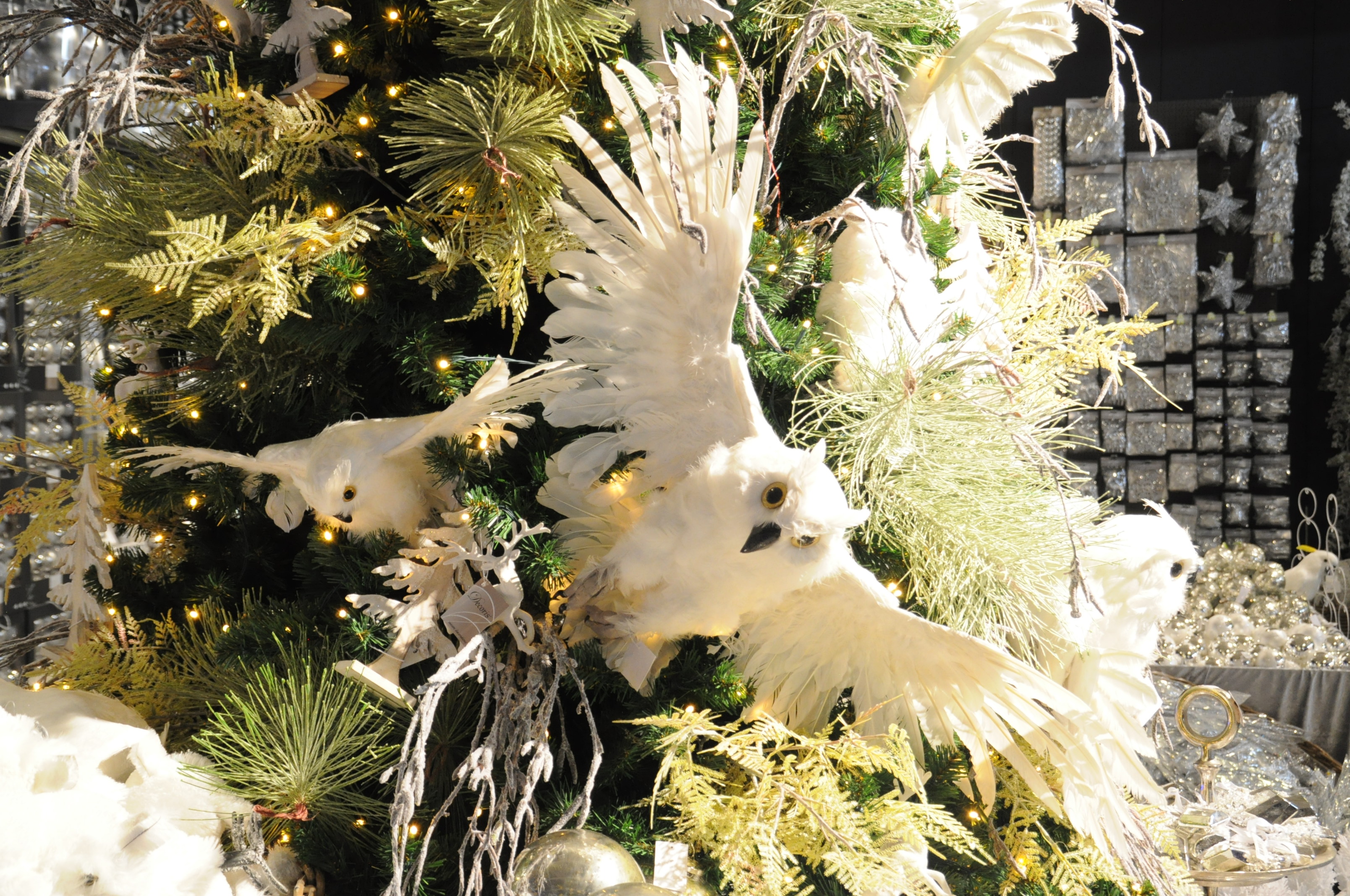 ziekenhuis Respect ik heb honger Kersttrend gespot (2015): vogels & veren in de kerstboom!