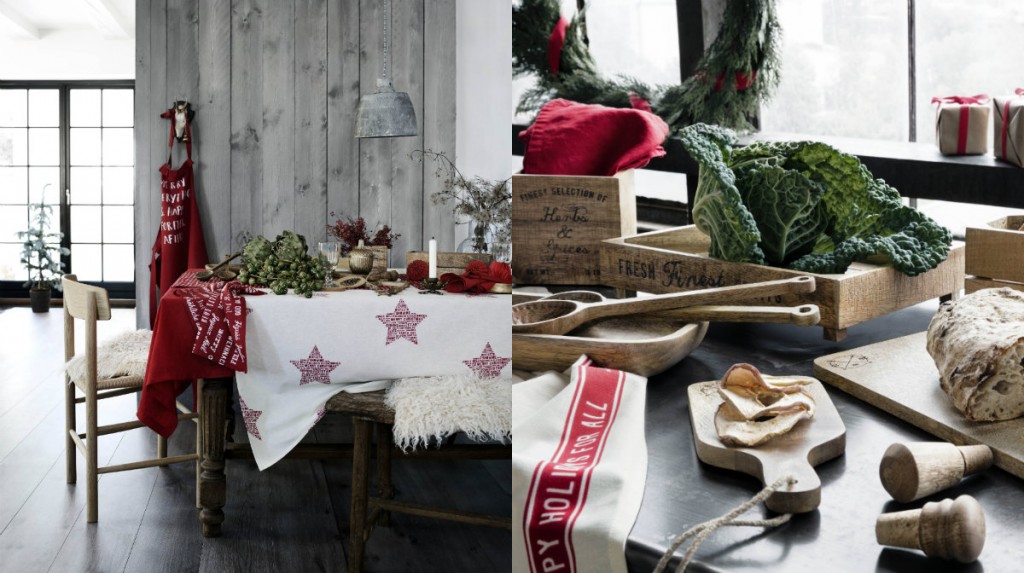 collage kerst H&M Home 2015 kerstcollectie