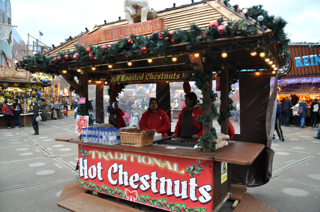 roasted chestnuts london