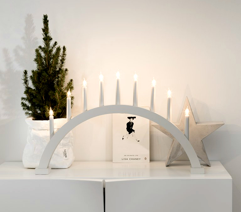 Dicteren Schandelijk Vouwen Elljusstake (kaarsenboog): een Zweedse kersttraditie - Christmaholic
