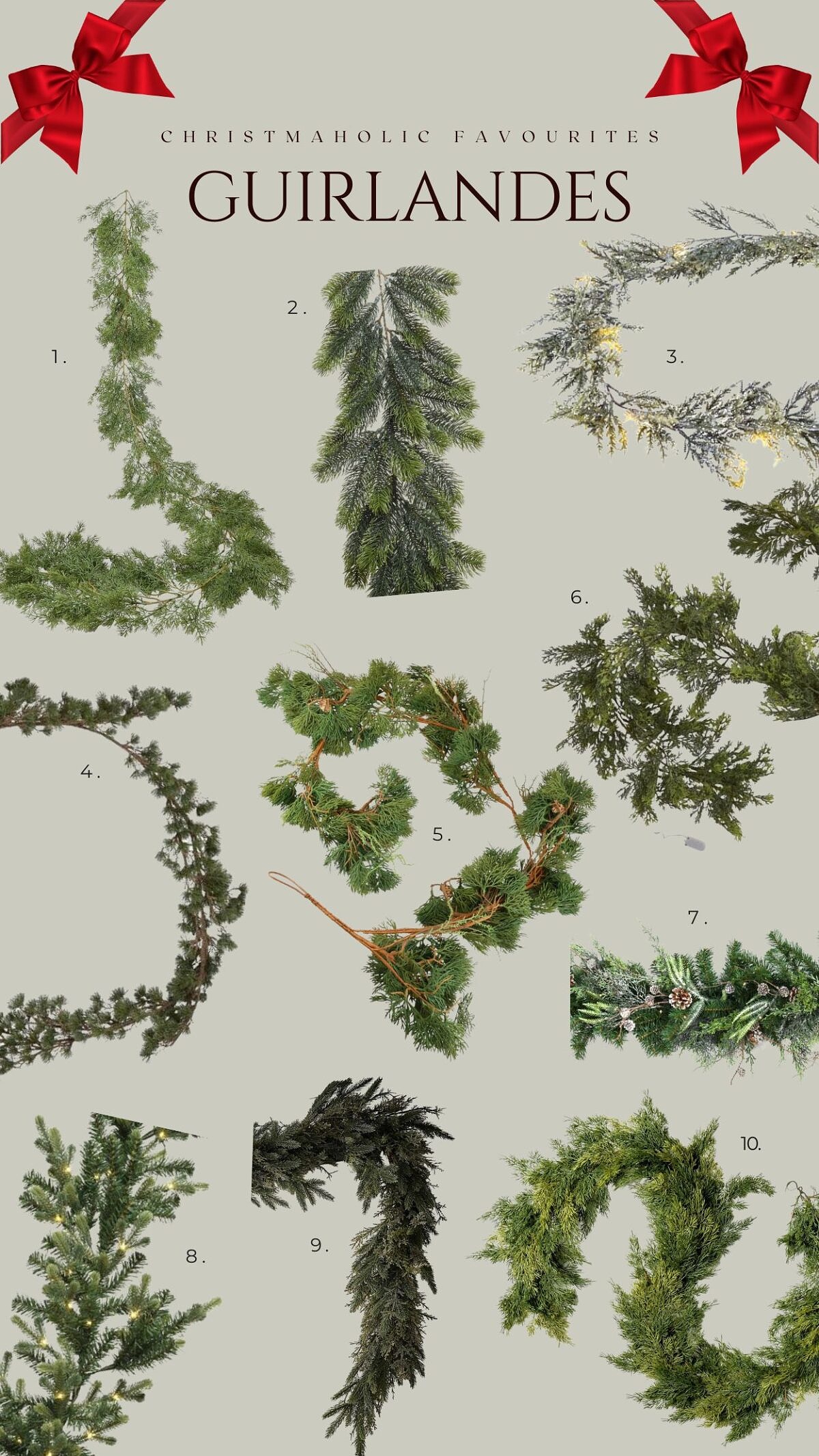 10x Kerst guirlandes die nét echt lijken Christmaholic.nl