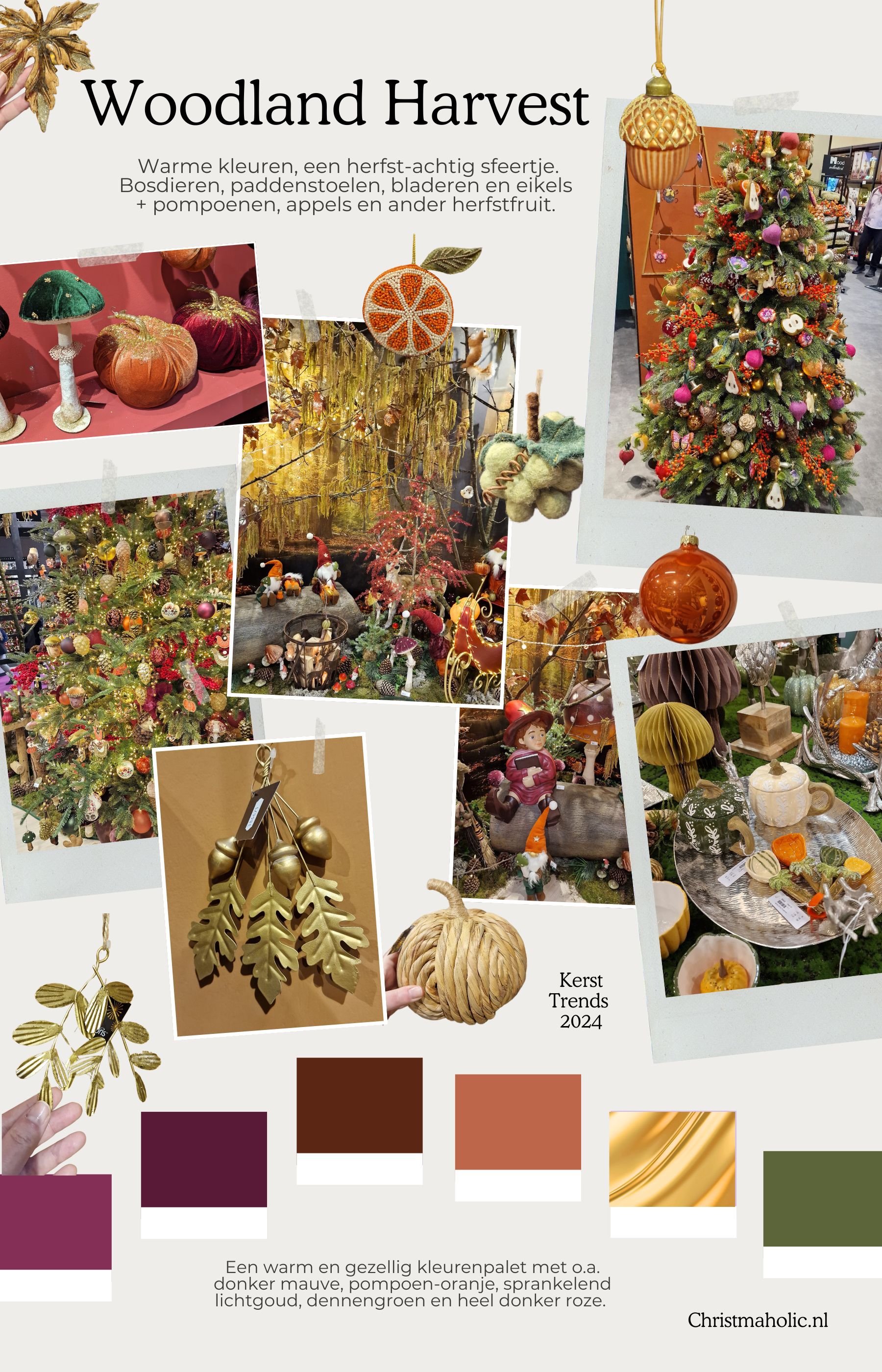 kersttrends 2024 -  woodland harvest