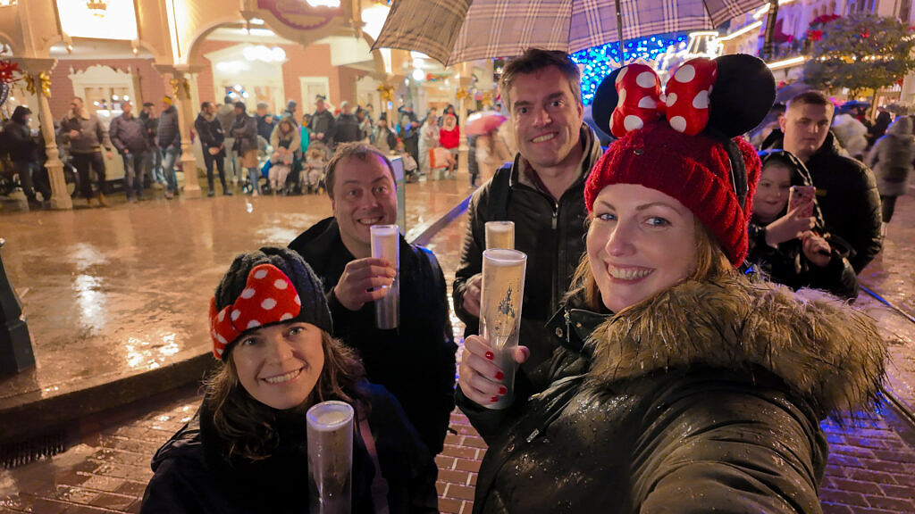 Champagne in Disneyland Parijs