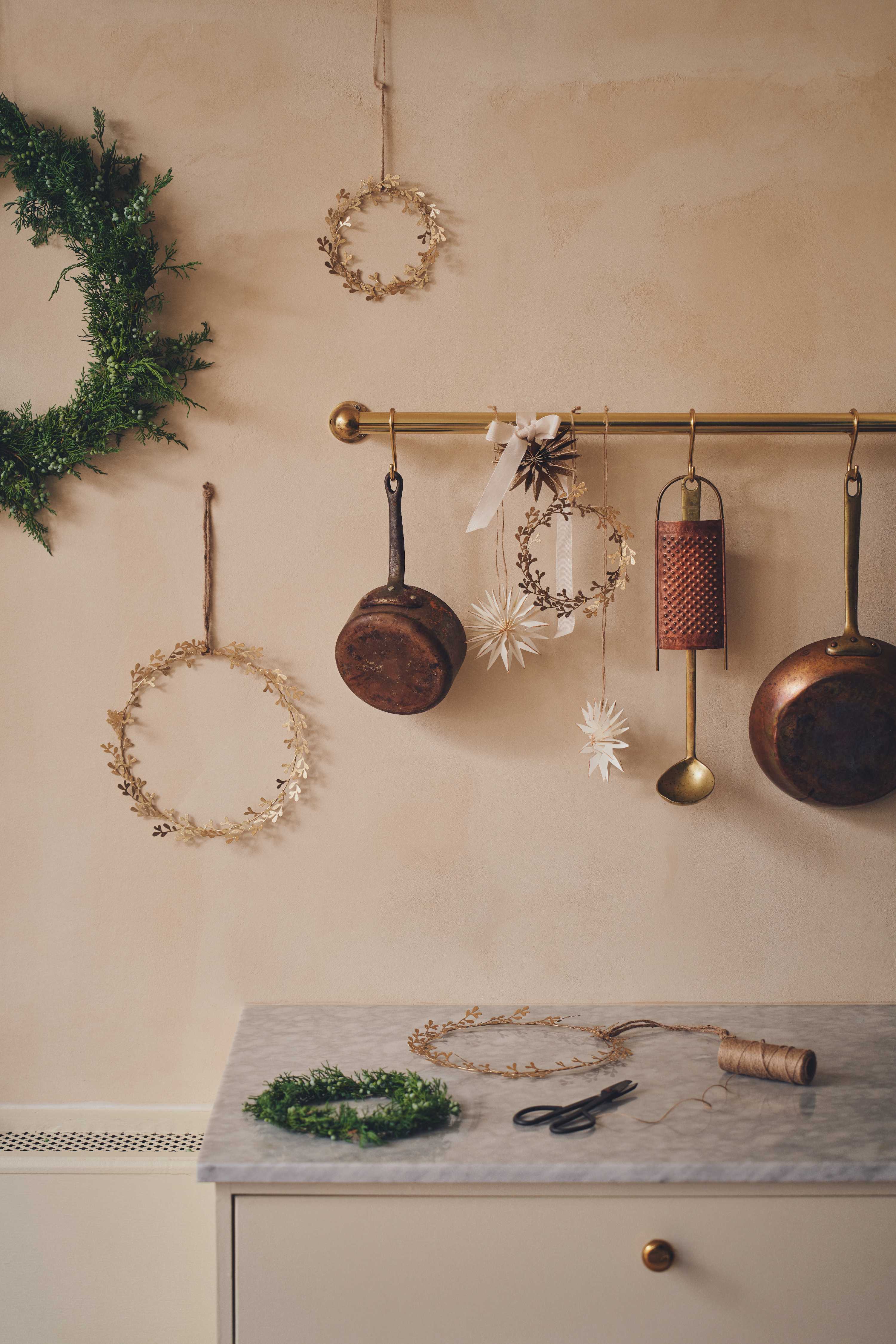 Kerstcollectie Søstrene Grene 2025 - kransen