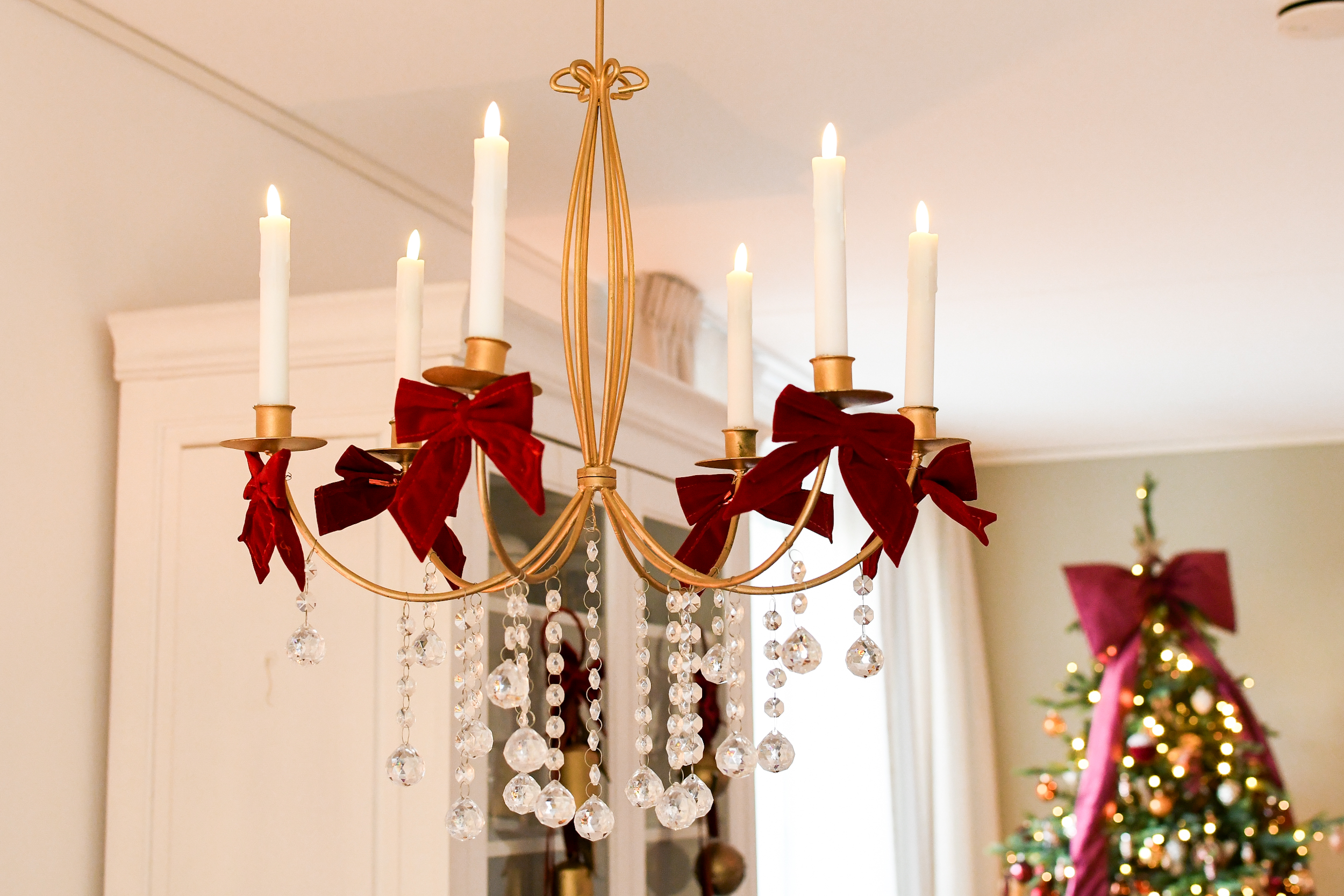 kroonluchter voor kerst maken 